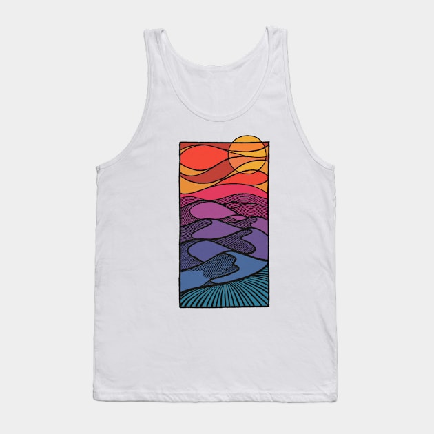 Desert Sands Tank Top by BrokenArrow